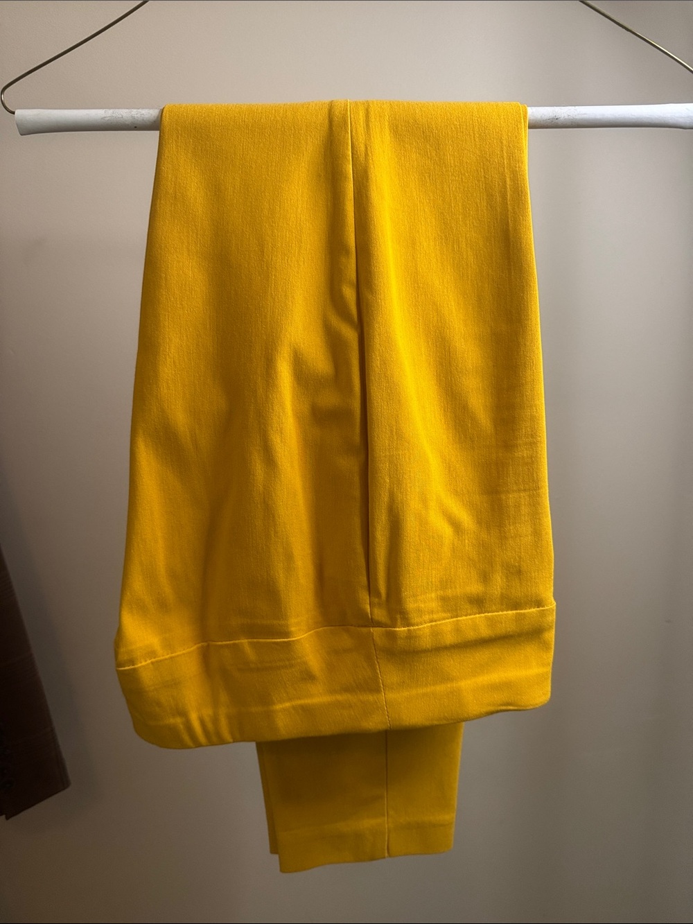 Alfani Women's Bright Yellow Skinny Pants 4P